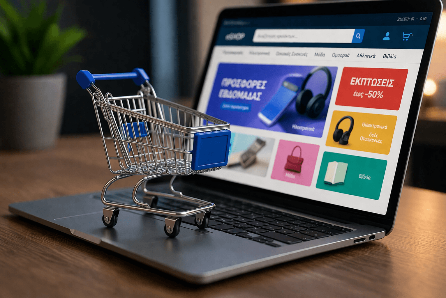 Η λειτουργία ενός eCommerce βασίζεται στη σύνδεση παραγγελίας, αποθέματος και εκτέλεσης
